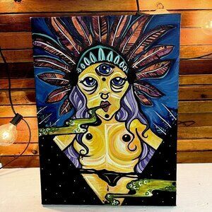 Acrylic Painting  on 16”x12” canvas